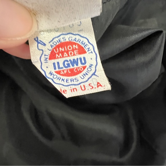 Vintage Carolyne Roehm Black Sheer Sleeved Cocktail Dress - Picture 14 of 16